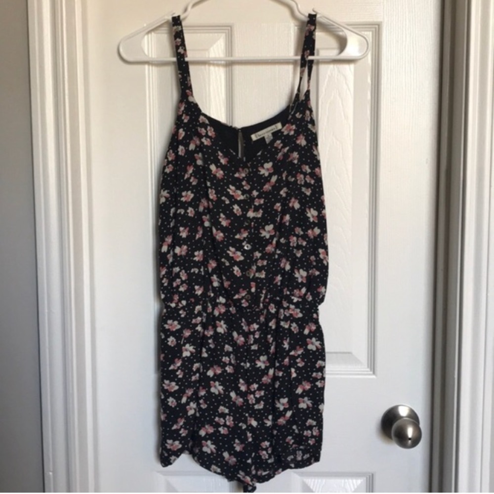 Lucca couture floral romper